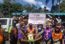 Kwarda Bali Serahkan Bantuan Bumbung Kemanusiaan di Bangli Kwarda Bali Serahkan Bantuan Bumbung Kemanusiaan di Bangli