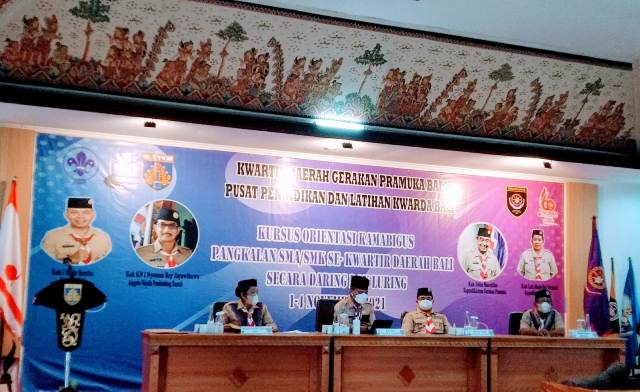 Menuju Pramuka 4.0, Kwarda Bali Selenggarakan Orientasi Kepada KAMABIGUS