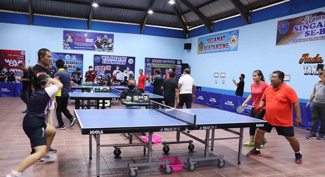 Bupati Buleleng Dukung Penuh Pembinaan Tenis Meja