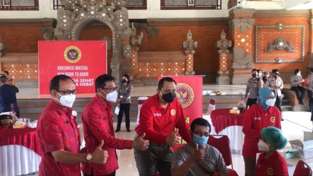 Gencarkan Vaksinasi Door to Door, BIN Bali Sasar Tabanan