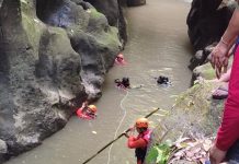 Asyik Memancing, Warga Terpeleset dan Tewas di Sungai Melangit Asyik Memancing, Warga Terpeleset dan Tewas di Sungai Melangit