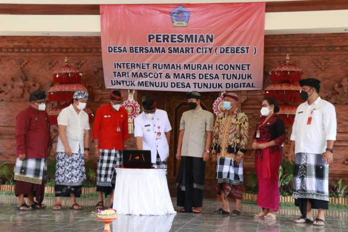 Launching Desa Digital, Desa Tujuk Menuju Desa Presisi