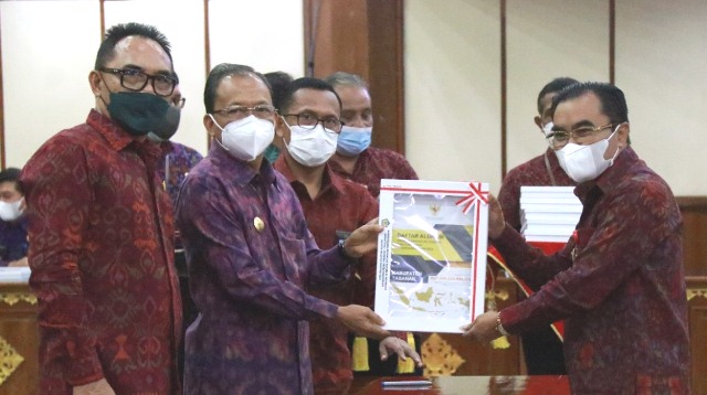 Pemkab Tabanan Terima DIPA dan TKDD Tahun 2022