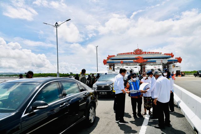 Presiden Jokowi Tinjau Infrastruktur Akses Menuju Lokasi KTT G20