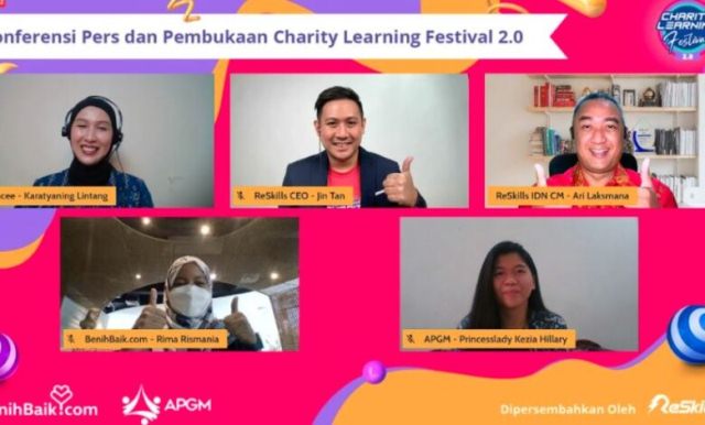 Bersama Generasi Muda, ReSkills Berdayakan Masyarakat Melalui Charity Learning Festival 2.0