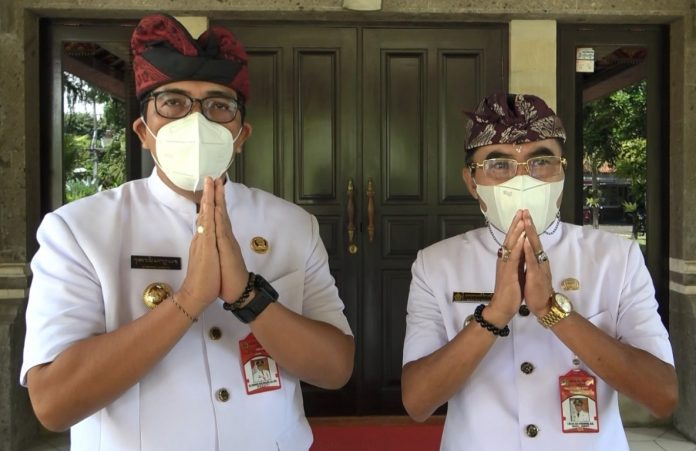 Bupati dan Wakil Bupati Tabanan Ucapkan Selamat Tahun Baru Minta Masyarakat Agar Tetap Patuhi Prokes