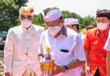 Gubernur Bali Secara Resmi Memulai Pekerjaan Pematangan Lahan Kawasan Pusat Kebudayaan Bali Gubernur Bali Secara Resmi Memulai Pekerjaan Pematangan Lahan Kawasan Pusat Kebudayaan Bali