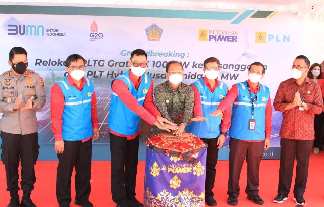 Gubernur Bali Groundbreaking Pembangunan Pembangkit Listrik Tenaga Gas di Pesanggaran