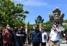 Presiden Jokowi Tinjau Kesiapan GWK Cultural Park KTT G20 Presiden Jokowi Tinjau Kesiapan GWK Cultural Park KTT G20