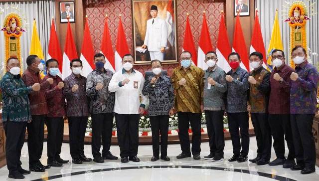 Bupati Tabanan Hadiri Rakor Pemberantasan Korupsi Bersama KPK