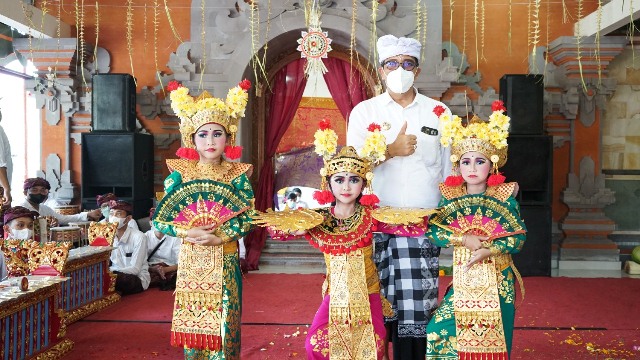 Bupati Tabanan Hadiri Peresmian Tari Legong Keraton