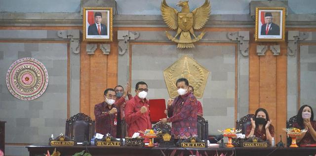 Sampaikan Rekomendasi LKPJ Bupati, DPRD Tabanan Gelar Rapat Paripurna