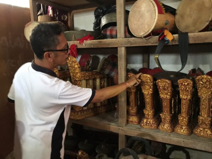 Angklung Milik Banjar Pasekan Belodan Digondol Maling