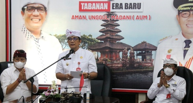 Fokus Pencapaian Visi Tabanan Era Baru, Bupati Sanjaya Kembali Rotasi dan Mutasi Pejabat