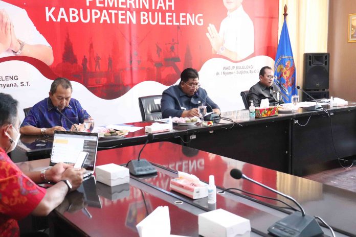 Antisipasi Lonjakan Inflasi Hari Raya Galungan dan Kuningan, TPID Buleleng Gelar Rapat