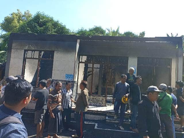 Rumah Warga Munduktemu Terbakar, Ijazah dan BPKB Hangus