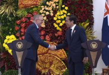 Bertemu PM Australia, Presiden Jokowi Bahas Penguatan Kerja Sama Ekonomi Hingga Perubahan Iklim Bertemu PM Australia, Presiden Jokowi Bahas Penguatan Kerja Sama Ekonomi Hingga Perubahan Iklim