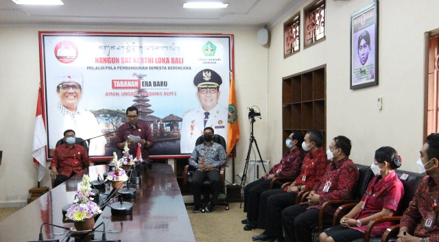 Bupati Tabanan Lantik 3 Pejabat Hasil Lelang Jabatan