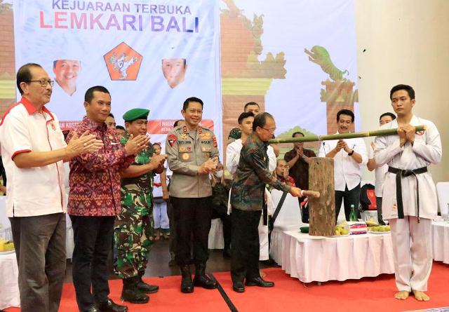 Gubernur Koster Buka Kejuaraan Terbuka Lemkari Bali, Piala Gubernur Bali Tahun 2022