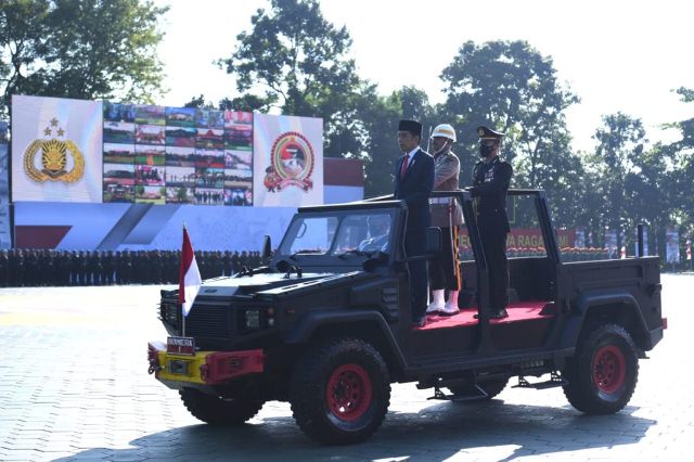 HUT ke-76 Bhayangkara, Presiden: Kedepankan Pencegahan dalam Menjaga Kamtibmas