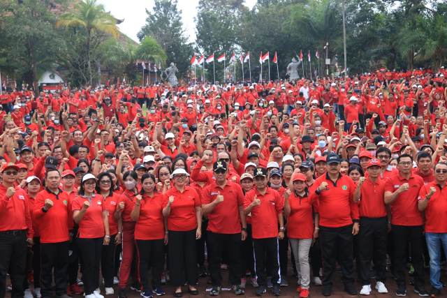 Sukses Sambut Gempita Peringatan HUT ke-77 Kemerdekaan RI di Kabupaten Tabanan