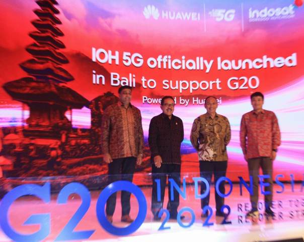 Wagub Bali Buka Official IOH 5G Launching untuk mendukung KTT Ke-17 G20