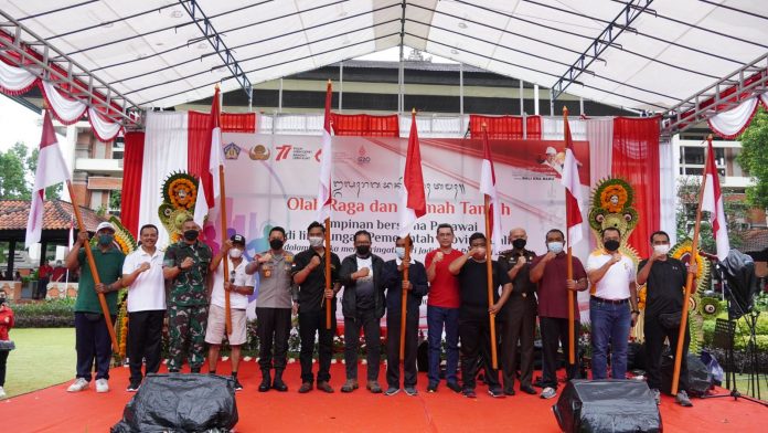 Wagub Cok Ace Hadiri Ramah Tamah Meriahkan Hari Jadi Provinsi Bali ke-64