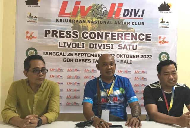 Livoli Divisi I: 42 Tim Bersiap Adu di GOR Debes Tabanan