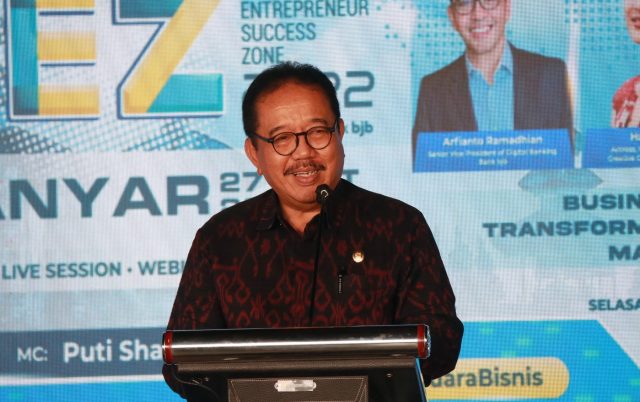 Wagub Cok Ace Apresiasi Dukung Program Pemerintah Dorong UMKM Terhubung dalam Ekosistem Digital