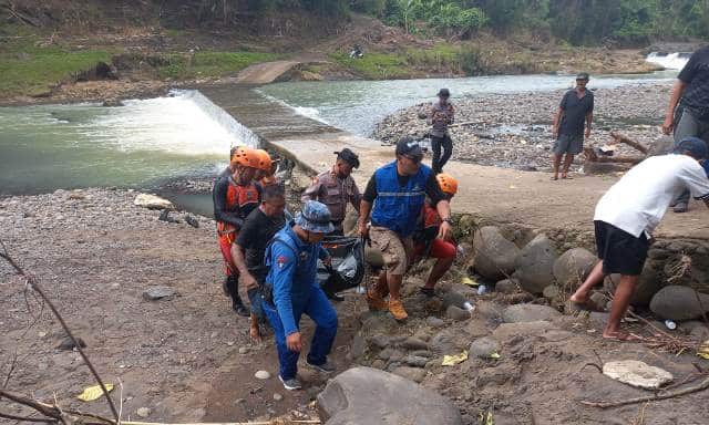 Korban Terseret Arus Sungai Yeh Ho Ditemukan Meninggal Dunia