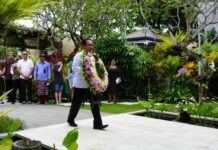Wagub Cok Ace Hadiri Upacara Peringatan Tragedi Bom Bali ke 20 Tahun Bom Bali