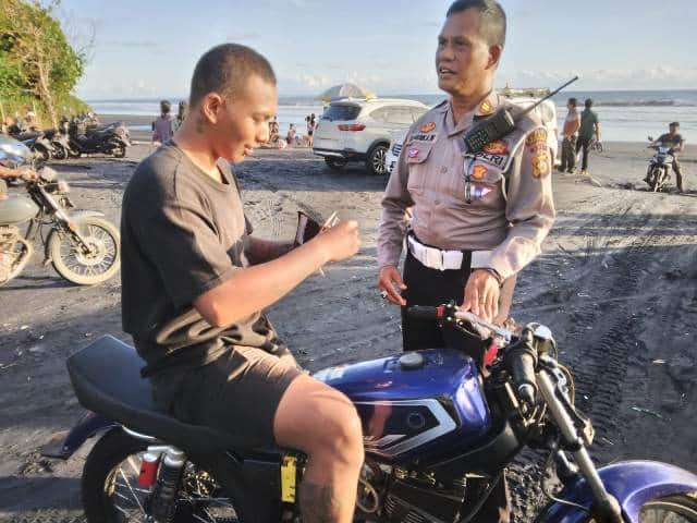 Resahkan Warga, Aksi Balap Liar di Pantai Pasut Dibubarkan Polisi