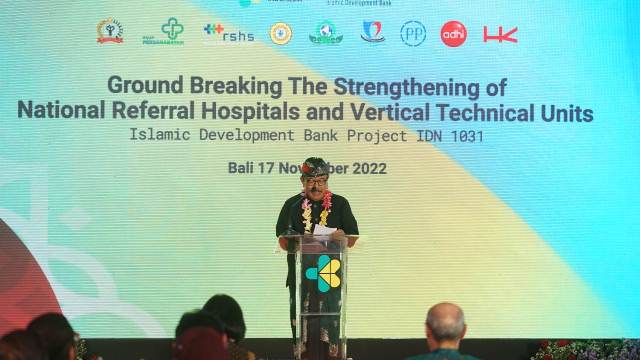 Hadiri Ground Breaking Gedung Pelayanan Ibu dan Anak RSUP Prof. Dr. I.G.N.G Ngoerah Denpasar, Wagub Cok Ace Mantapkan Pengembangan Medical Tourism