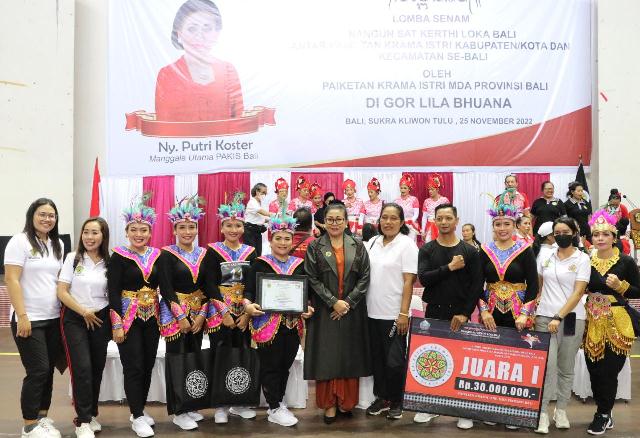 PAKIS Bali Gelar Lomba Senam Nangun Sat Kerthi Loka Bali