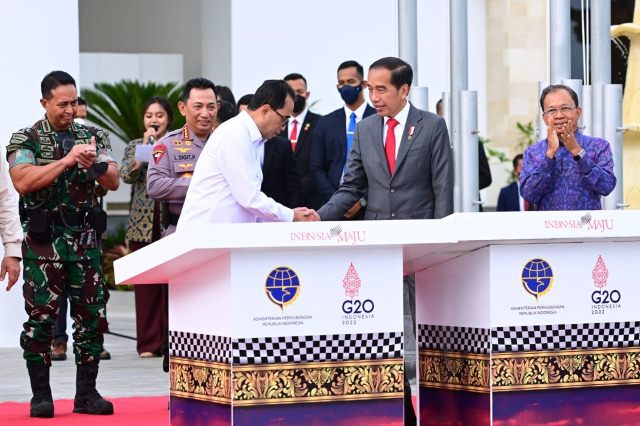 Presiden Jokowi Resmikan Sejumlah Infrastruktur di Bali