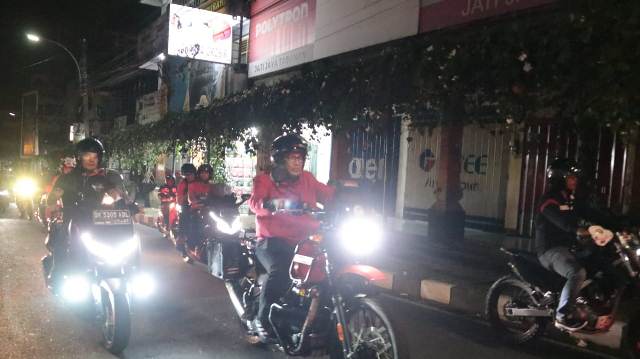 Bupati Tabanan Ikut Touring Bersama Komunitas Motor