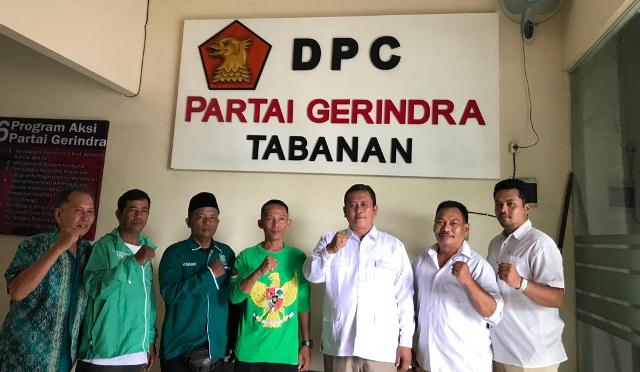 DPC Partai Gerindra dan PKB Tabanan Gelar Silaturahmi Politik