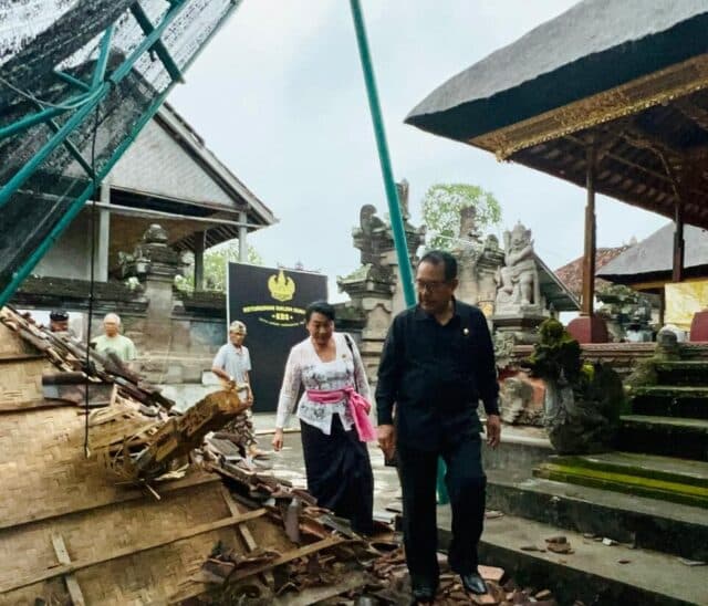 Cuaca Ekstrem Masih Mengancam Bali, Wagub Cok Ace Minta Warga Tetap Waspada dan Bergotong Royong