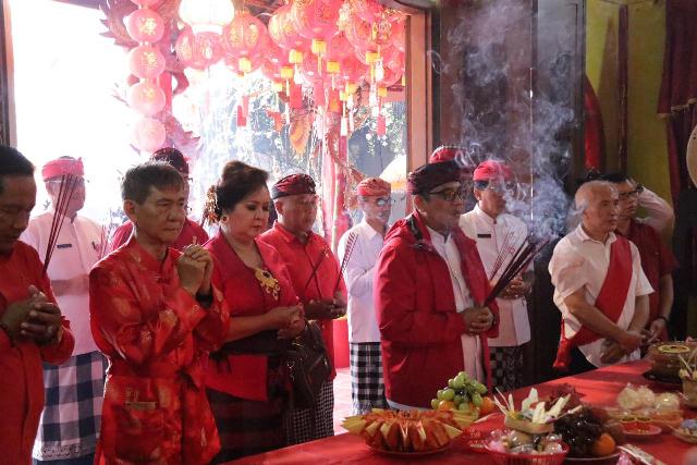 Bupati Sanjaya Hadiri Perayaan Imlek dan Cap Go Meh