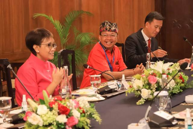 Gubernur Bali, Menteri PUPR, Menlu RI dan Presiden World Water Council Bahas Kesiapan Bali Sebagai Tuan Rumah World Water Forum ke-10