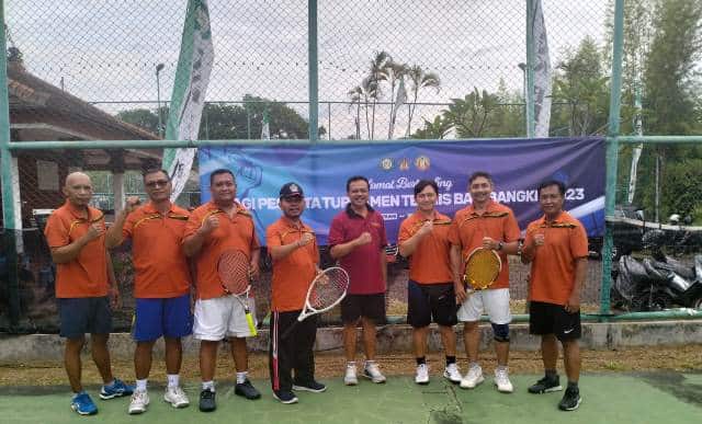 Sekda Provinsi Bali Buka Turnamen Tennis Lapangan Bapor KORPRI Bali Tahun 2023