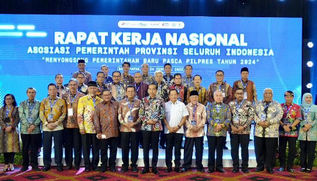 Wagub Cok Ace Ikuti Rakernas APPSI 2023, dibuka oleh Presiden Joko Widodo