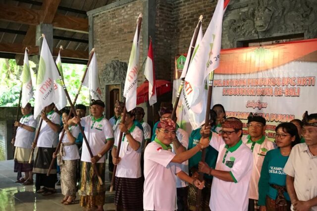 Siap Dorong dan Sejahterakan Petani, DPD HKTI Lantik DPC Kabupaten/Kota se-Bali