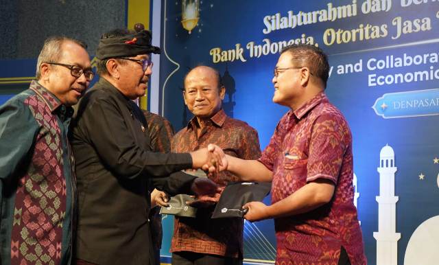 Wagub Bali Hadiri Silaturahmi dan Berkah Ramadhan Bersama Bank Indonesia