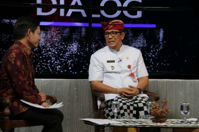 Bupati Sanjaya Didaulat Jadi Narasumber Acara Stasiun TV