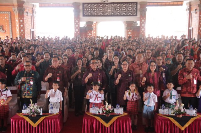 Gebyar PAUD Hari Anak Nasional 2023 di Tabanan: Menyongsong Indonesia Emas 2045