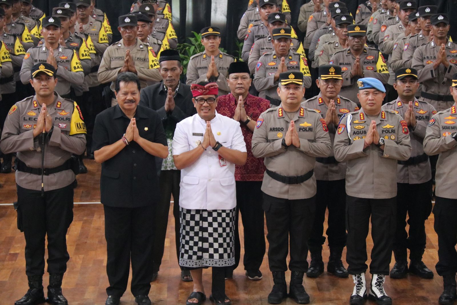 Dirga Berikan Apreasiasi Pembentukan Polisi Banjar Polres Tabanan