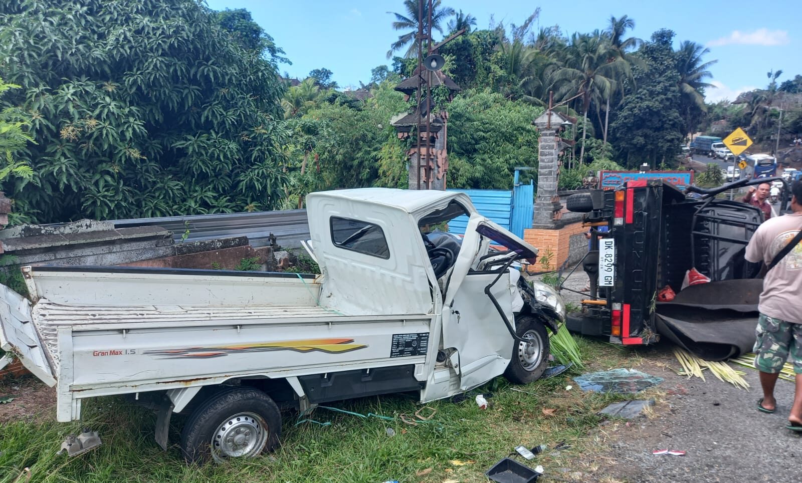 Kecelakaan Beruntun di Tanjakan Samsam, 4 Kendaraan Terlibat