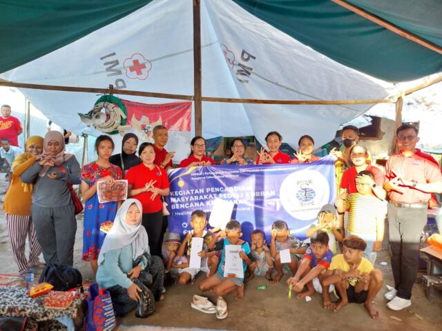 Healing Kejiwaan Pasca Bencana: PPPKMI Cabang Denpasar Berikan Layanan Kesehatan bagi Korban Kebakaran di Dusun Wanasari