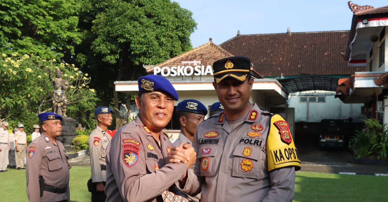 Polres Tabanan Berikan Penghargaan Prestasi dalam Konservasi Satwa Liar kepada Personil Pol Airud